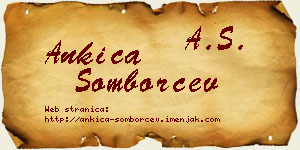 Ankica Somborčev vizit kartica